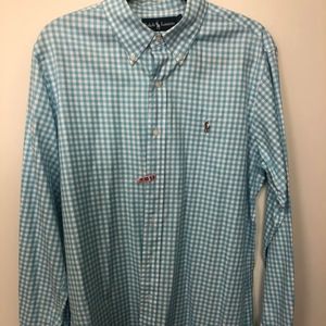 Ralph Lauren Mens button down sport shirt